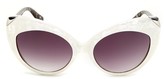 Thumbnail for your product : Steve Madden Metallic Tip Cat Eye Sunglasses