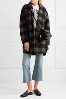 Thumbnail for your product : Etoile Isabel Marant Gino Oversized Checked Wool-blend Coat