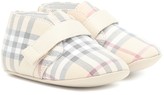 Thumbnail for your product : Burberry Children Checked booties