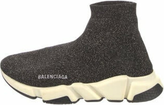 Balenciaga Glitter Speed Trainer Sock Sneakers - ShopStyle