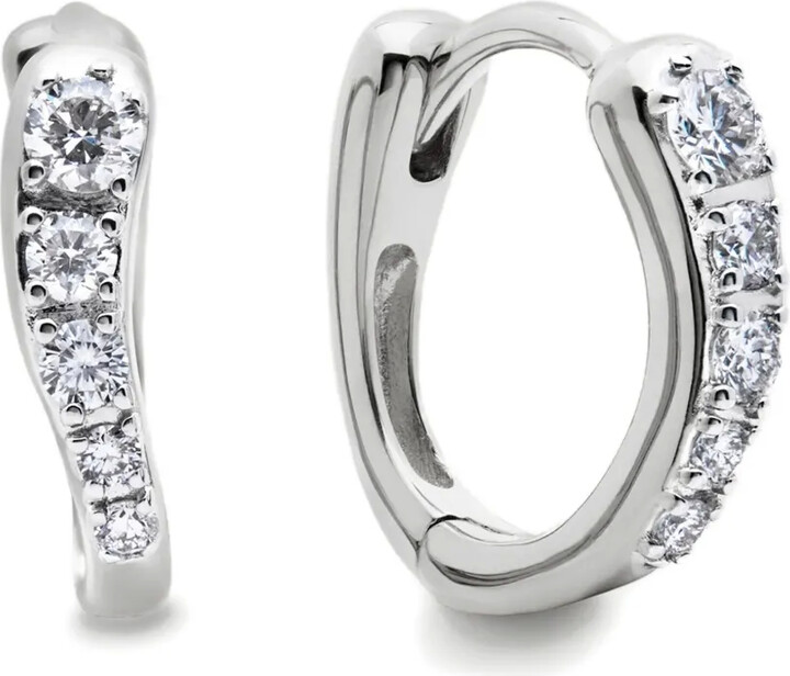 Monica Vinader Diamond-Embellishment Earrings