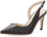 Thumbnail for your product : Neiman Marcus Coax High-Heel Slingback Pump, Black