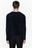 Thumbnail for your product : Paul Smith Navy blue mohair sweater