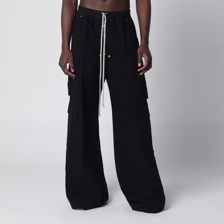 Drkshdw Double cargo Jumbo Bela trousers black