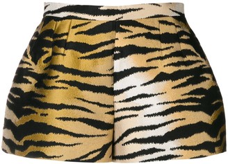 RED Valentino tiger printed shorts