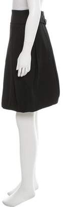 Vera Wang Wool Knee-Length Skirt