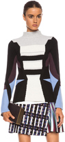 Thumbnail for your product : Peter Pilotto B Turtleneck Wool-Blend Sweater in Black