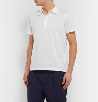 Moncler Cotton-Pique Polo Shirt