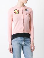 Thumbnail for your product : Moschino Boutique multiple patches cardigan