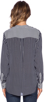 Thumbnail for your product : Theory Ziria Main Stripe Blouse