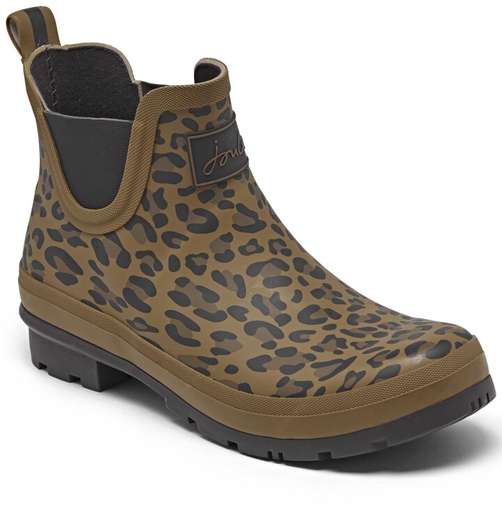 joules leopard boots