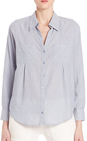 Thumbnail for your product : Joie Cartel Button-Front Chambray Shirt