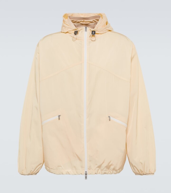 zip up nylon jacket