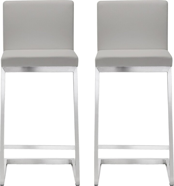 TOV Furniture Set Of 2 Parma Counter Stools