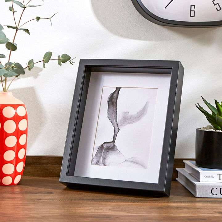 Dunelm Shadow Box Black Photo Frame Black ShopStyle