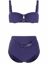 Thumbnail for your product : Zimmermann Chain-Detail Balconette Bikini