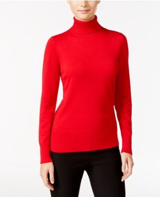 Cable & Gauge Ribbed Turtleneck Sweater