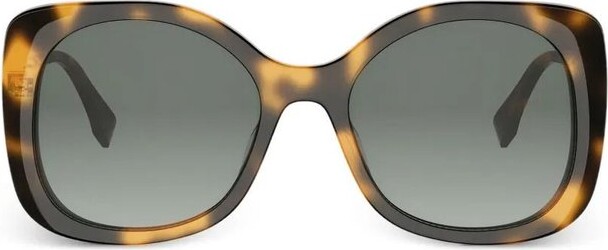 Fendi Eyewear Square Frame Sunglasses