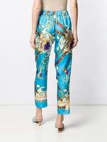 Thumbnail for your product : P.A.R.O.S.H. Printed Tapered Trousers