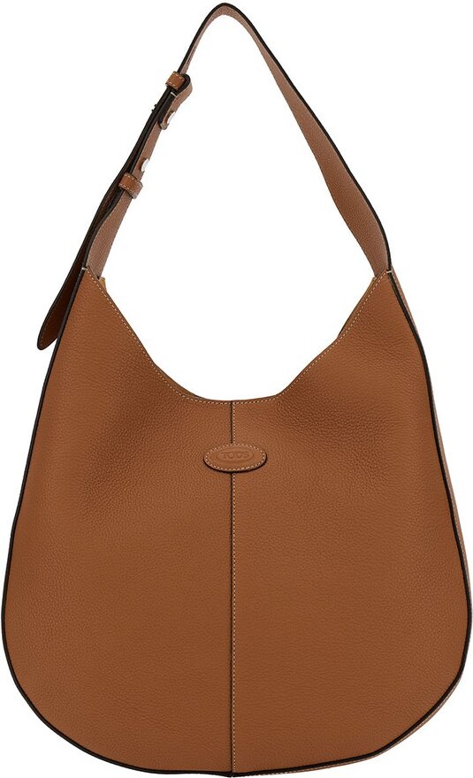 Tod's Oboe Logo Patch Medium Shoulder Bag