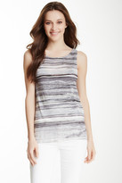 Thumbnail for your product : Ella Moss Scoop Back Striped Tank