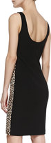 Thumbnail for your product : Diane von Furstenberg Arianna Cheetah Print Front Dress, Carmel/Pearl/Black