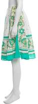 Thumbnail for your product : Milly Knee-Length Embellished Skirt