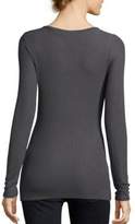 Thumbnail for your product : BCBGMAXAZRIA Enid Long Sleeve V-Neck Top