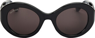 Balenciaga Twist Round-Frame Sunglasses