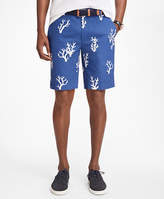 Thumbnail for your product : Brooks Brothers Coral Print Bermuda Shorts