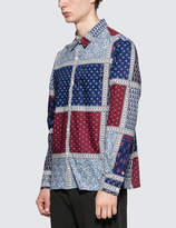 Thumbnail for your product : Stussy Paisley Patchwork L/S Shirt