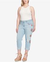 Thumbnail for your product : Jessica Simpson Trendy Plus Size Embroidered Straight-Leg Jeans