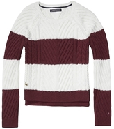 Thumbnail for your product : Tommy Hilfiger Th Kids Stripe Cable Sweater