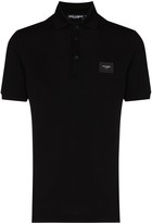 Thumbnail for your product : Dolce & Gabbana Logo Plaque Polo Shirt