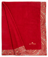 Thumbnail for your product : Etro Satin-Trimmed Paisley Bath Towel