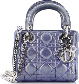 Dior Mini Lady Dior Bag in Patent Calfskin — LSC INC