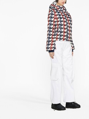 Perfect Moment Houndstooth Puffer Jacket