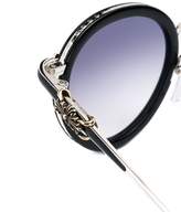 Thumbnail for your product : Chrome Hearts round frame sunglasses