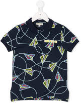 Thumbnail for your product : Kenzo Kids kite print polo shirt