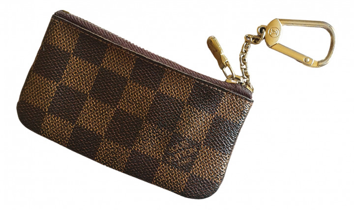 Louis Vuitton Brown Cloth Purses, wallets & cases
