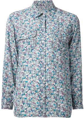 Current/Elliott 'Sophia' floral print shirt