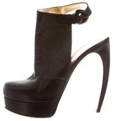 Thumbnail for your product : Walter Steiger Leather Platform Pumps