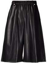 Thumbnail for your product : Patrizia Pepe Faux Leather Culottes