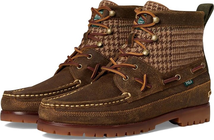 (取寄) ラルフローレン メンズ レンジャー ミッド スエード アンド ウール ツイード ブーツ Polo Ralph Lauren men Ranger Mid Suede & Wool Tweed Boots Tweed Colorblock Polo Ralph Lauren Ranger Mid Suede Wool Tweed Boots Men's Boots