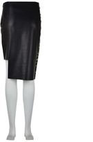 Thumbnail for your product : Versace VERSUS X Anthony Vaccarello Leather Cut Out Panel Skirt
