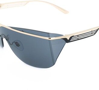 Bvlgari Tinted Mask-Frame Sunglasses