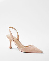 Thumbnail for your product : Ann Taylor New Kerry Suede Pumps