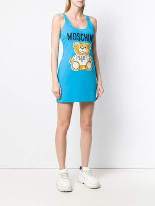 Moschino teddy bear jersey dress
