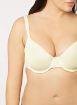 Thumbnail for your product : Evans Lemon and White Rosie 2 PackT-Shirt Bra Set