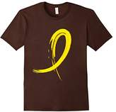 Thumbnail for your product : Endometriosis T-Shirt Yellow Graffiti Ribbon